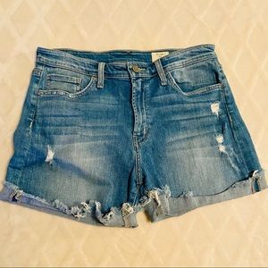 Bridge by Gly Distressed Denim Shorts Size 30